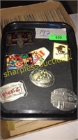 Collection belt buckles