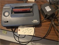 Sega Master System game console + game