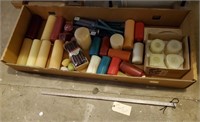 Huge lot of wax candles