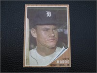 1962 TOPPS #62 STEVE BOROS TIGERS VINTAGE