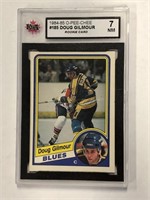 1984-85 OPC DOUG GILMOUR ROOKIE # 185 CARD