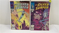 1988-1989 MARVEL COMICS THE SILVER SURFER #1-2