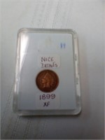 1899 XF Indian head penny