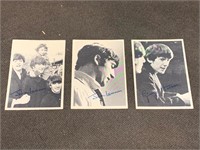 Lot of 3 1964 Topps The Beatles Trading Cards