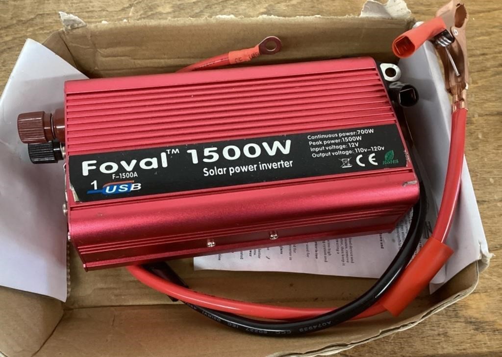 Foval solar power inverter