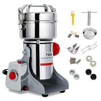 750g Electric Grain Dry Grinder Commercial Swing