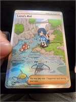 Pokémon Lana's Aid Holo