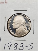 1983-S Proof Jefferson Nickel