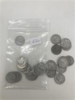 27 Assorted Mercury Silver Dimes