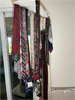 Men's ties and belts