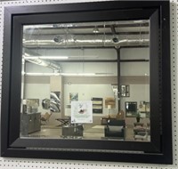 Vaughan-Bassett Beveled Mirror Wood Frame