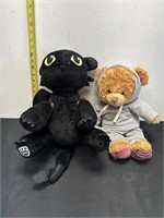 2  Build-A-Bear stuffed animals