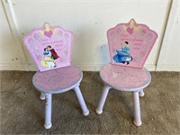 Two Cute Small Children's Chairs