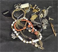 VTG Costume Jewelry Necklaces & More