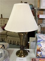 Vintage lamp w/ brass base