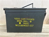 Ammo can empty