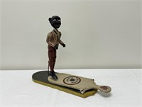 Dancing Minstrel - Folk Art Carved & Painted Toy