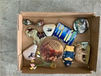box lot of magnets - some from travels