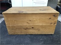 WOOD STORAGE BOX