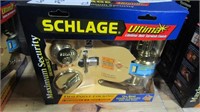Schlage Two Point Locking, Deadbolt And Keyed Entr