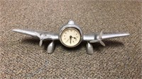 Airplane propeller clock