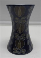 VINTAGE WEST GERMAN SALT GLAZED SIGNED VASE 6"