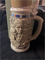 Tribute to the American Armed Forces lidded Stein