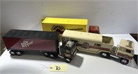 (3) LARGE TRUCK AND TRAILERS