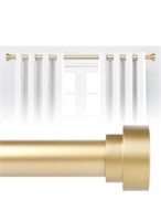 (New) Gold Curtain Rods for Windows 66 to 120