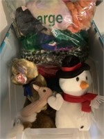 TY Toys in tote