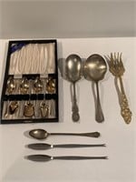 Silver Plate and Stainless Utensils