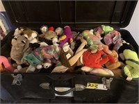 Foot locker full of Beanie Babies