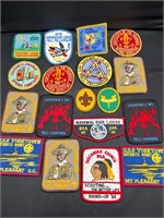 Assorted Boy Scouts of America patches BSA