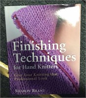 Finishing Techniques for Hand Knitters Hardcover