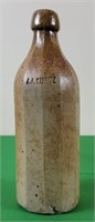 J.A. Kurtz  Stoneware Bottle