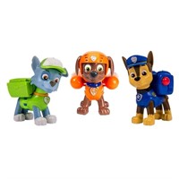 Paw Patrol Action Pack Pups 3pk Figure Set Chase,