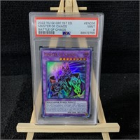 PSA 9 Master of Chaos 1st Edition
