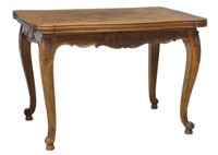 FRENCH PROVINCIAL LOUIS XV STYLE EXTENSION TABLE