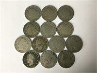 1900-1912 Mixed "V" Nickels