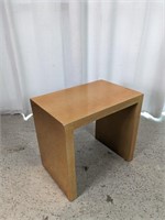 (1) Mid-Century Lacquered Stool