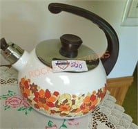 Vintage MCM enemal ware tea pot