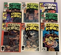 7 Conan the King Marvel comic books