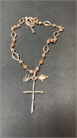 Lucky brand cross necklace