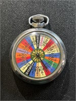 Wheel of Fortune pocket watch game