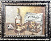 Frederick J. Brown Oil on Canvas Still Life