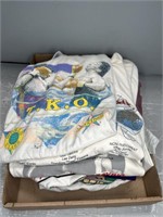 (11) VINTAGE BOXING GRAPHIC T-SHIRTS