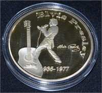Comm. Medallion Elvis Presley