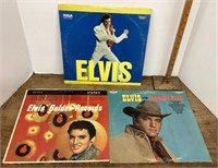 Elvis Presley LP lot