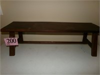 WOODEN BENCH/SHELF 24X9X11