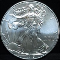 2015 1oz Silver Eagle Gem BU